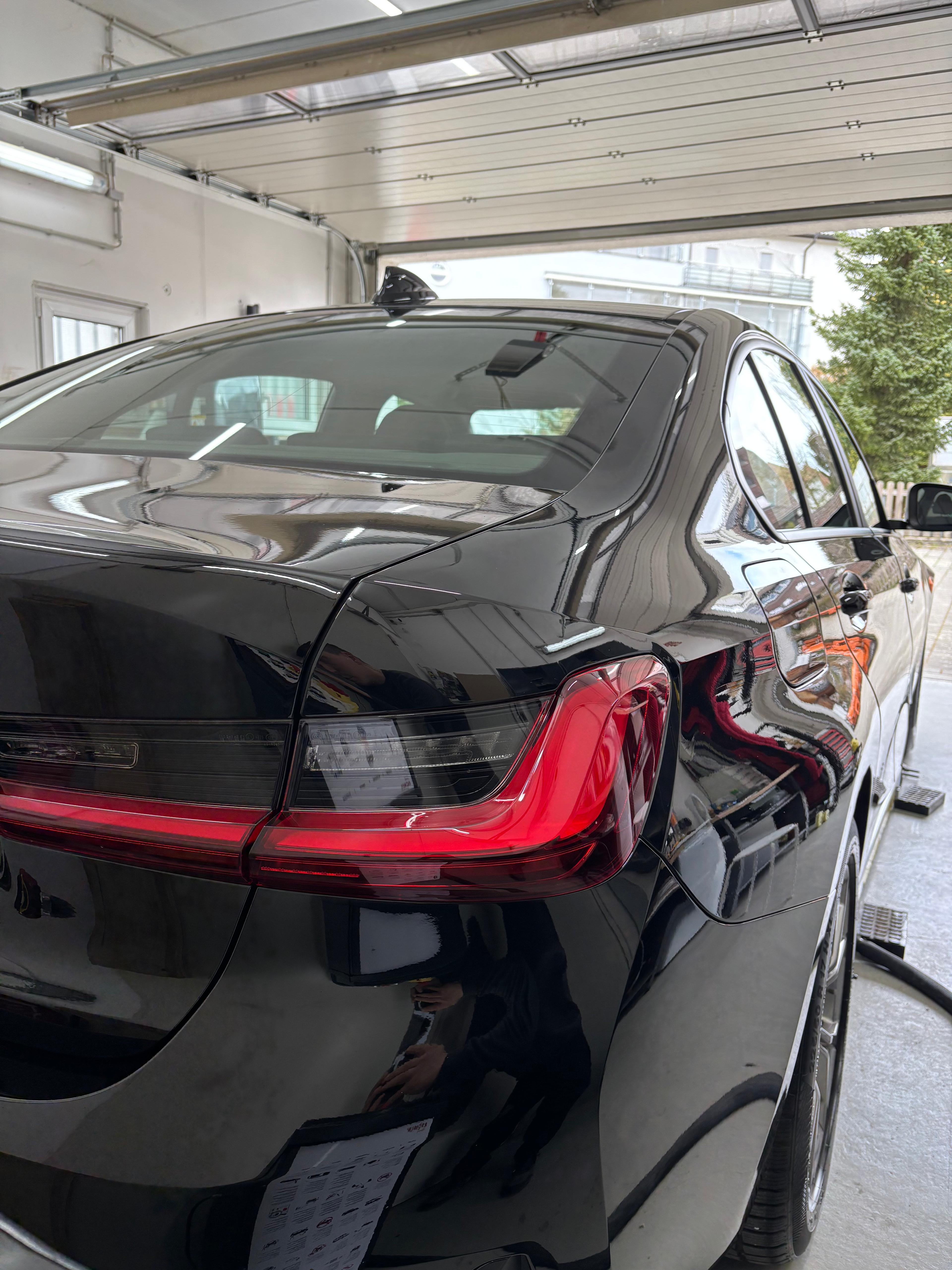 BMW in Schwarz – nach der Aufbereitung